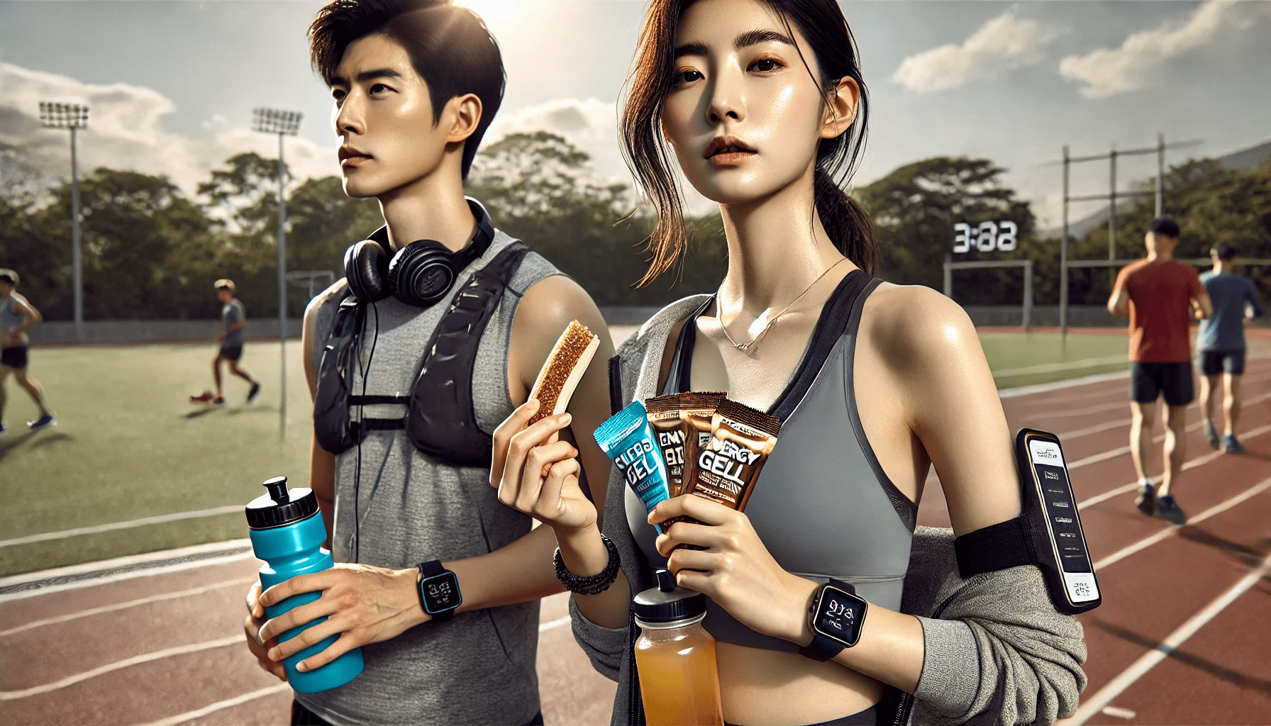 긴 달리기 영양